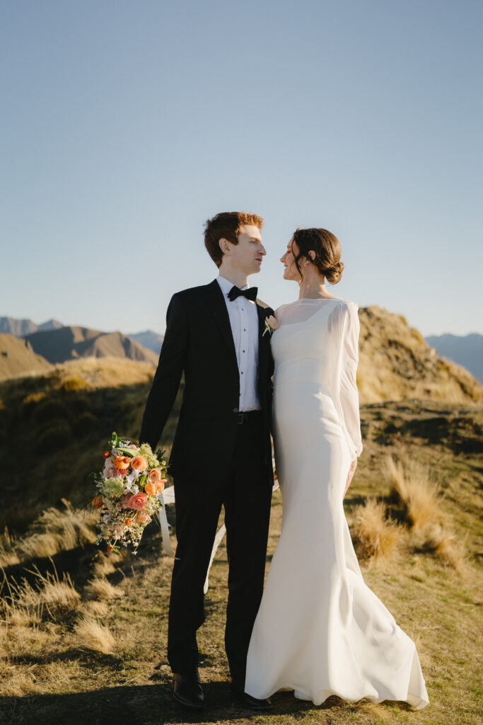 just married on Coromandel Peak
