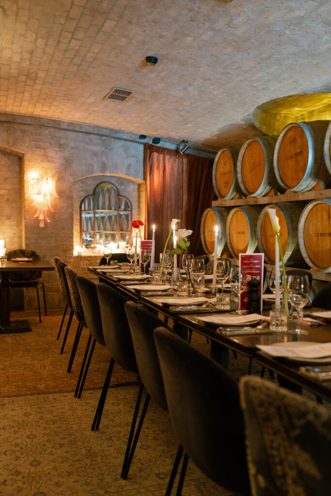 The Barrel Room at Ayrburn, Queenstown wedding venue